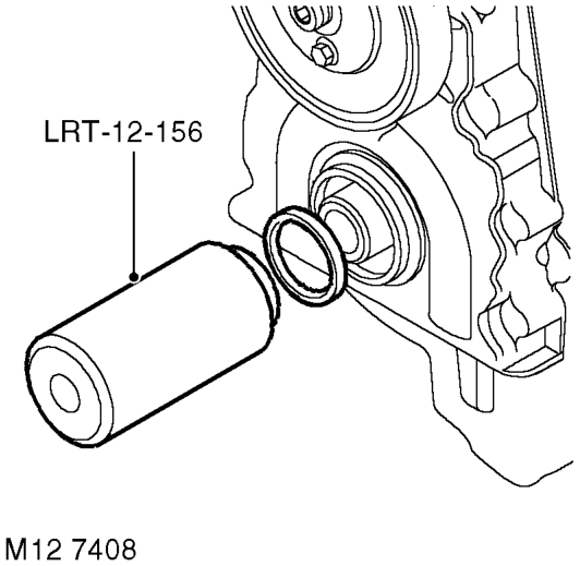 Fit timing cover, fit bolts in their original fitted positions and working from the centre