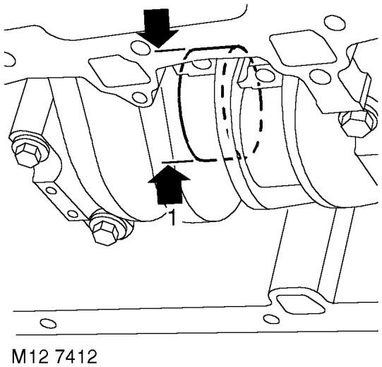 Inspection – If crankshaft is to be removed, big-end bearing journals should be checked when crankshaft