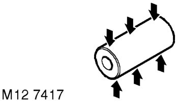Check fit of each gudgeon pin in its respective piston, pin must be a tight, sliding fit w