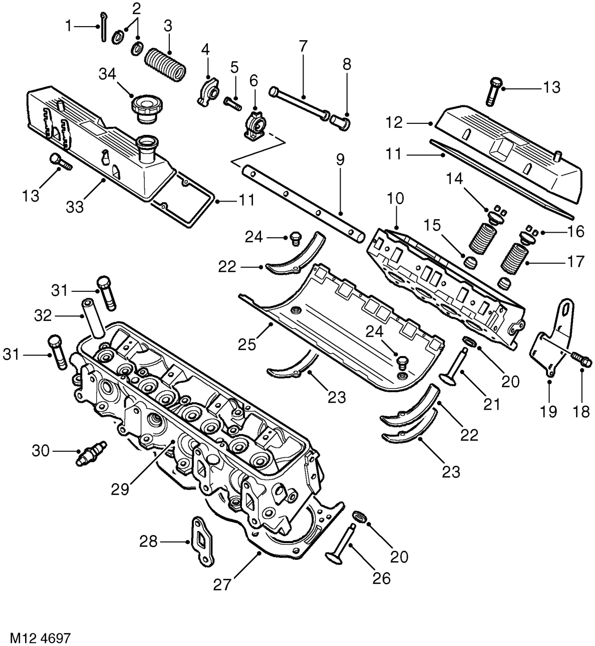 Cylinder head components