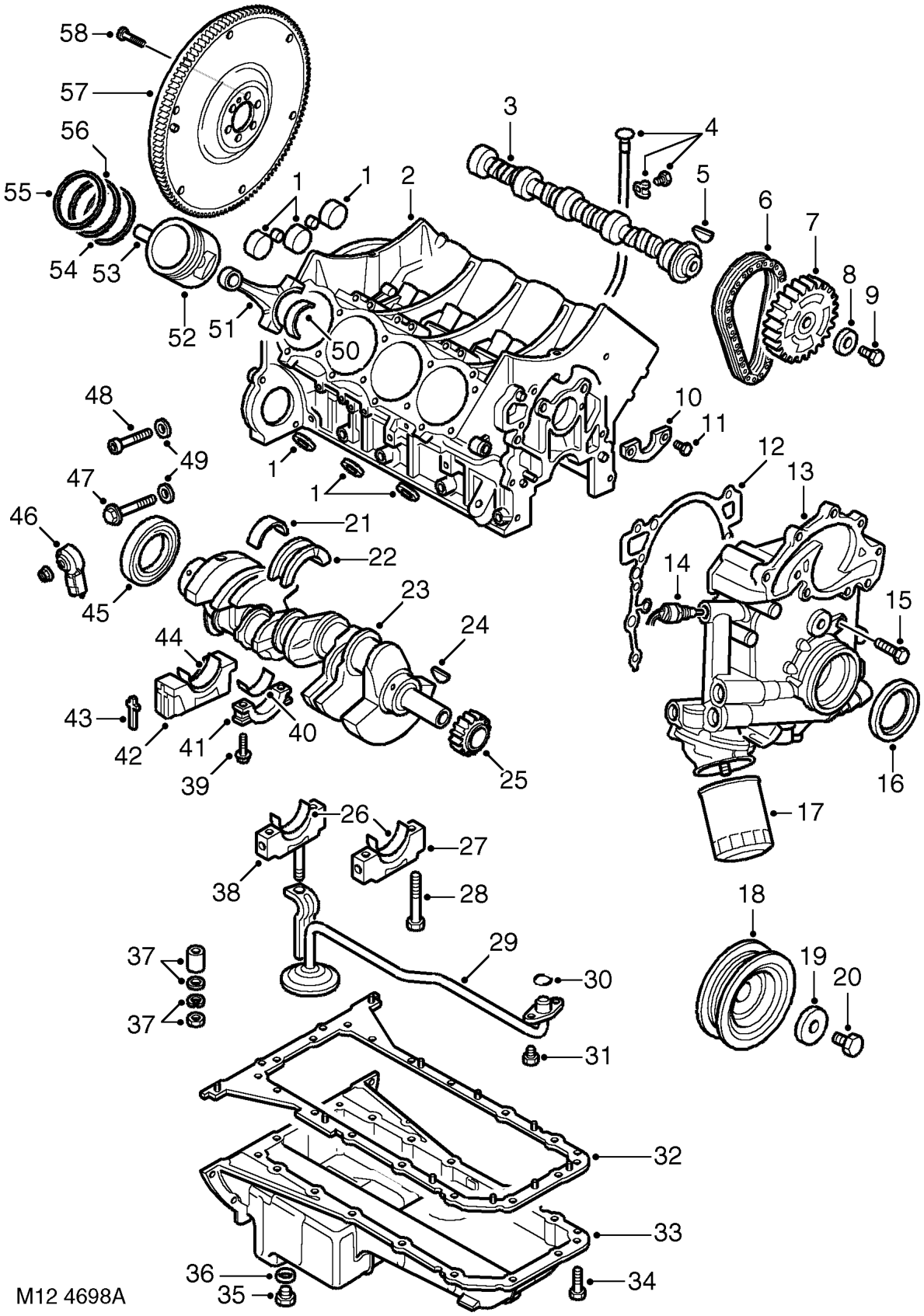 Cylinder block components