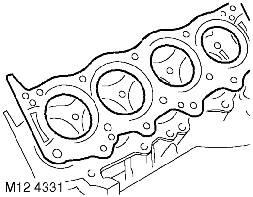 Remove cylinder head.