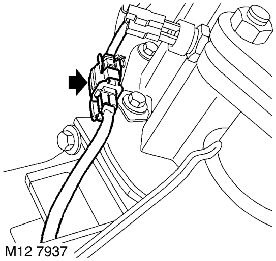 Mounting - rear - lh – Support transfer gearbox on jack.