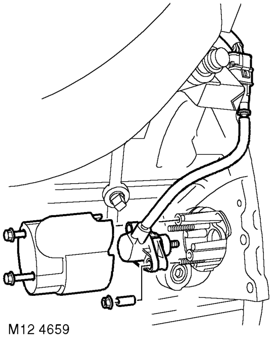 Flywheel – Remove clutch plate.