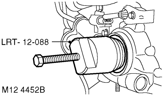 Remove crankshaft pulley.