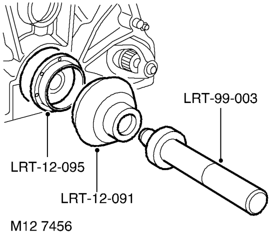 Reassembly – Ensure both seal location and running surface on crankshaft are clean.