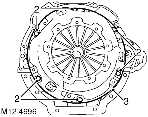 Disassembly – Fit CKP sensor.  ENGINE MANAGEMENT SYSTEM - V8, REPAIRS, Sensor - crankshaft position (CK