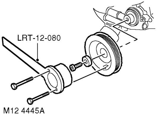 Reassembly – Fit new sump gasket.  ENGINE - V8, OVERHAUL, Gasket - engine sump.