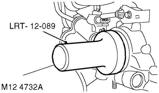 Reassembly – Apply smear of Retinax LX grease to seal running surface on crankshaft.