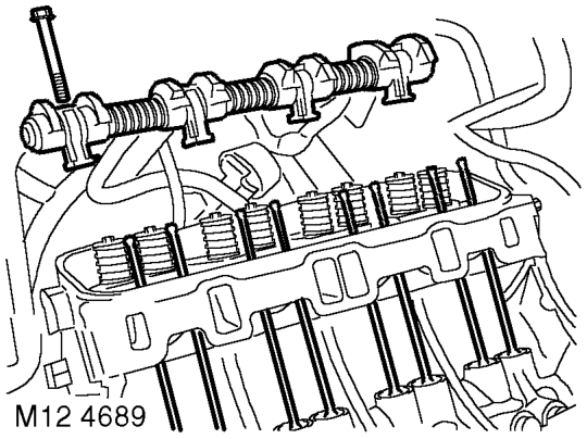 Disassembly – Remove and discard rocker cover gaskets.