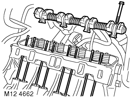 Disassembly – Noting their fitted order, disconnect ht leads from spark plugs.