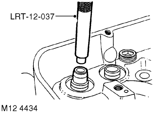 record gauge reading to give valve stem to guide clearance. l Valve stem to guide clearanc