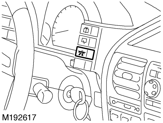 Cruise control master switch – The system has diagnostic capabilities through TestBook.