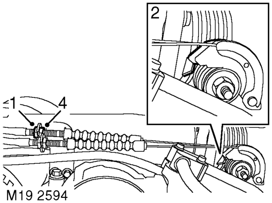Cable - throttle – $% 19.20.05