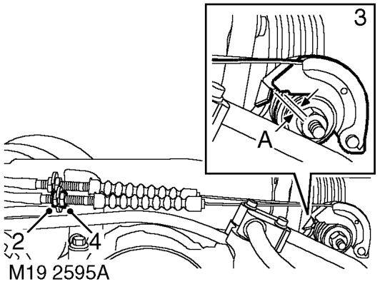 Cable - cruise control – Ensure that the throttle cable is correctly adjusted.  ENGINE MANAGEMENT SYSTEM - V8, ADJ