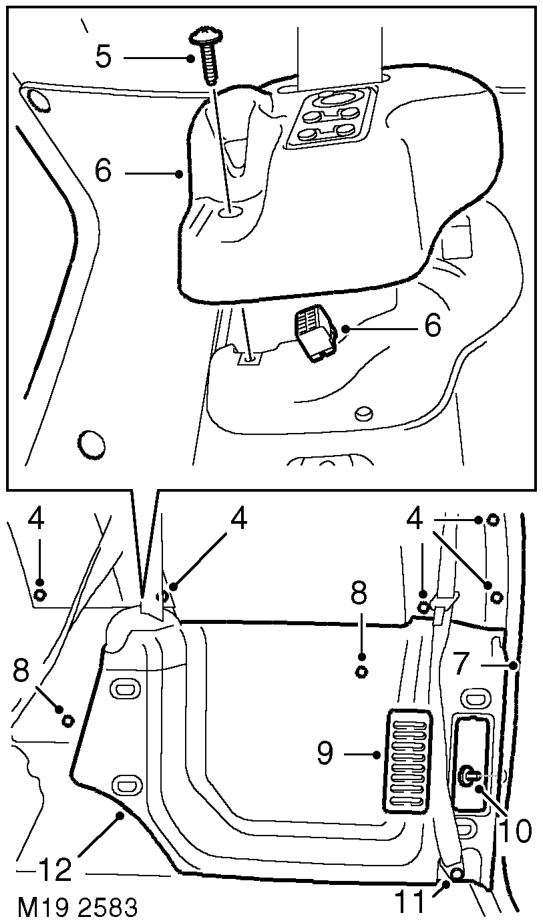 Pump - fuel – Models with third row seats: Remove RH third row seat.  SEATS, REPAIRS, Seat - third row.