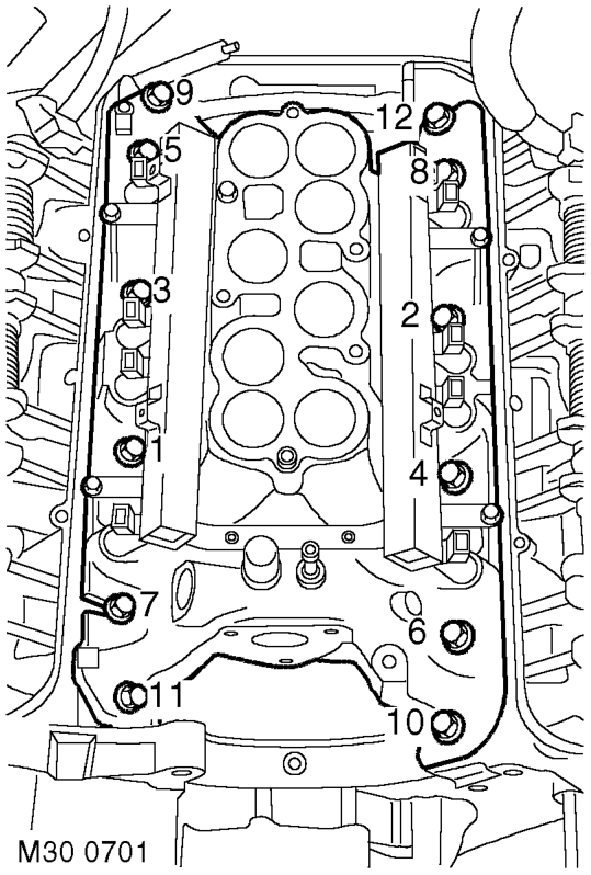 Position gasket clamps and fit bolts, but do not tighten at this stage.