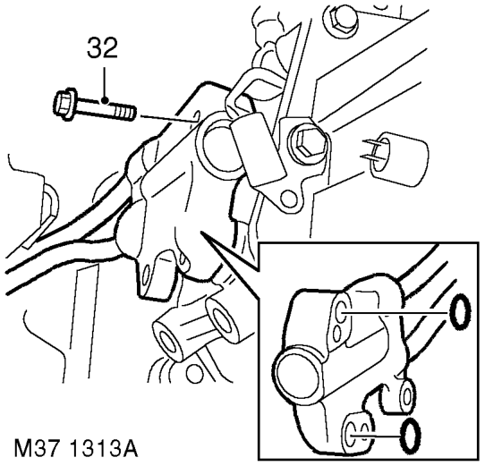 Disconnect 2 Lucars from differential lock switch, release and disconnect transfer box neu