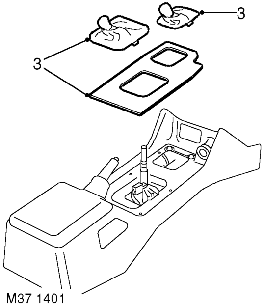 Gearbox - diesel – Disconnect battery earth lead.
