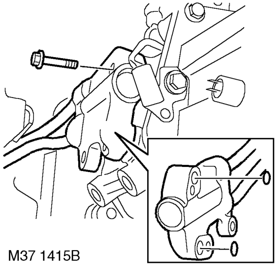 Disconnect 2 Lucars from differential lock switch, release and disconnect transfer box neu