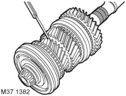 Using tool LRT-99-002 and a suitable mandrel press pilot bearing onto output shaft.