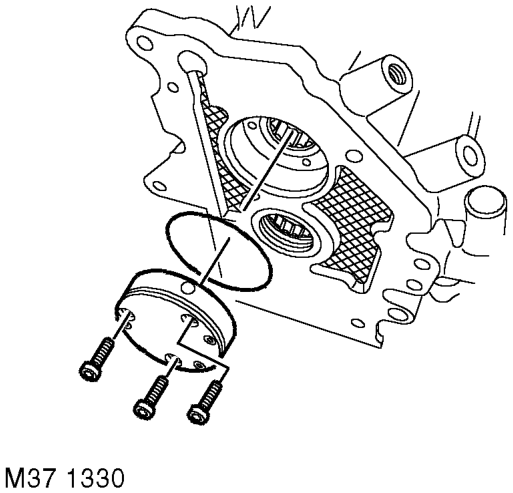 Disassembly – Remove gearbox extension.  MANUAL GEARBOX - R380, OVERHAUL, Extension - gearbox rear.