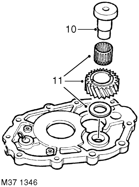 Align selector shaft pin with slot in centre plate and using wooden blocks and hide mallet