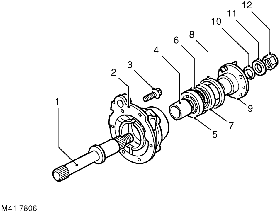 Rear output housing components
