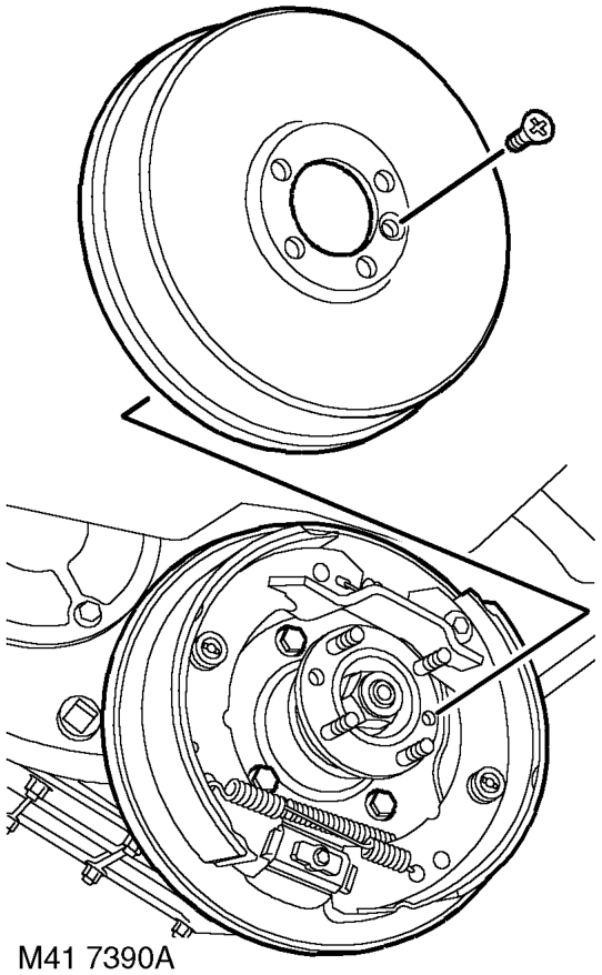 Transfer box - v8 – Remove rear propeller shaft.  PROPELLER SHAFTS, REPAIRS, Propeller shaft - rear.