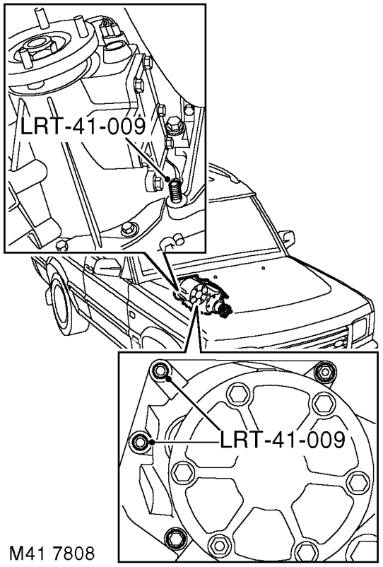 support plate to jack using 4 bolts.