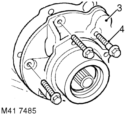 Gasket - rear output shaft housing – $% 41.20.55