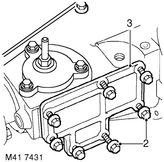 Disassembly – Remove and discard 10 bolts securing bottom cover, remove cover.