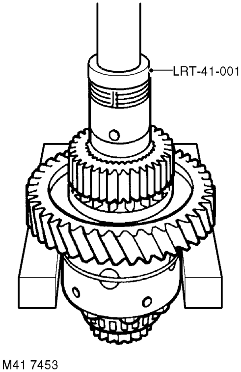 Make suitable alignment marks between high/ Disassembly low selector sleeve and hub, remov