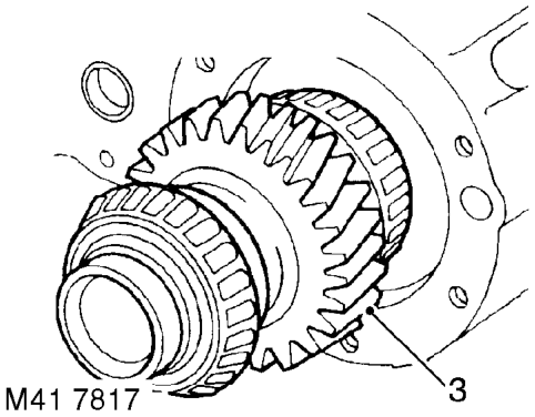 Disassembly – Remove 5 bolts and stud nut securing cover/ bearing housing to main casing. Remove cover a