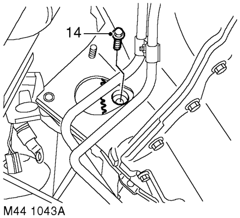 Remove rear propeller shaft  PROPELLER SHAFTS, REPAIRS, Propeller shaft - rear.