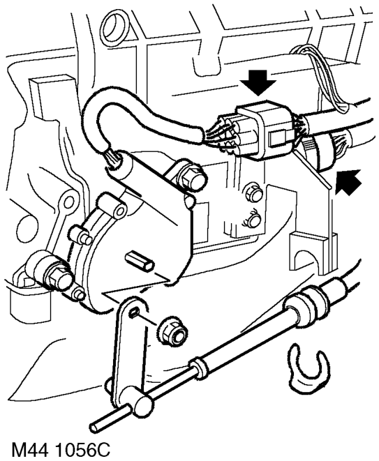 Loosen gearbox oil cooler pipe unions, release pipes from gearbox and discard 'O' rings.