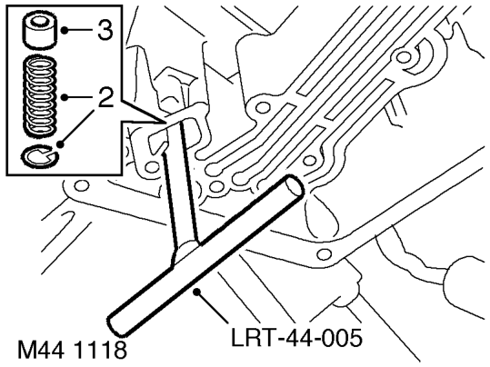 Seal - valve body – Remove valve body assembly.  AUTOMATIC GEARBOX - ZF4HP22 - 24, REPAIRS, Valve body assemb