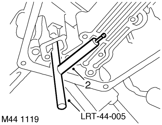 Seal - valve body – Clean gearbox casing, springs and circlips.