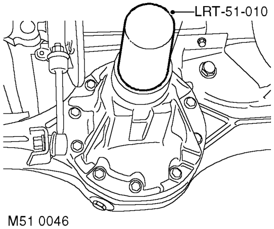 Lubricate oil seal lip with clean differential oil.  CAPACITIES, FLUIDS AND LUBRICANTS, L