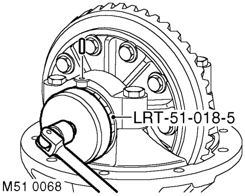 Disassembly – Secure differential assembly in a vice or stand.