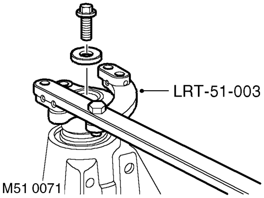 Disassembly – Mark outer races to bearings to aid assembly.