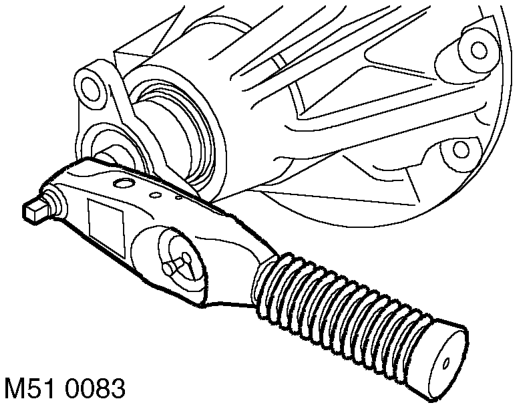 Check pinion for end float. Should read zero.