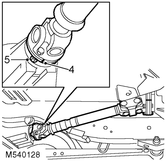 Differential - assembly – Drain oil from differential.  MAINTENANCE, PROCEDURES, Front and rear axle.