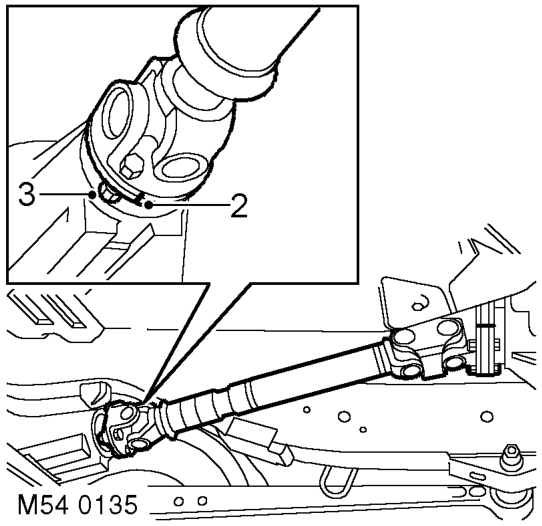 1. Raise front of vehicle.
