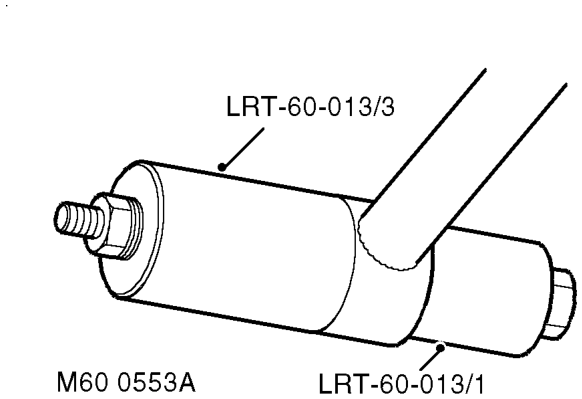 Bushes - panhard rod – Remove Panhard rod from vehicle.