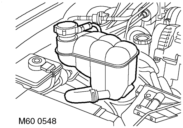 Damper - front – Remove road wheel.