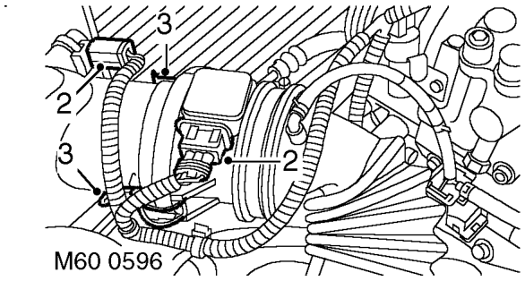 Pump - ace - diesel – Remove auxiliary drive belt.  CHARGING AND STARTING, REPAIRS, Belt - auxiliary drive.