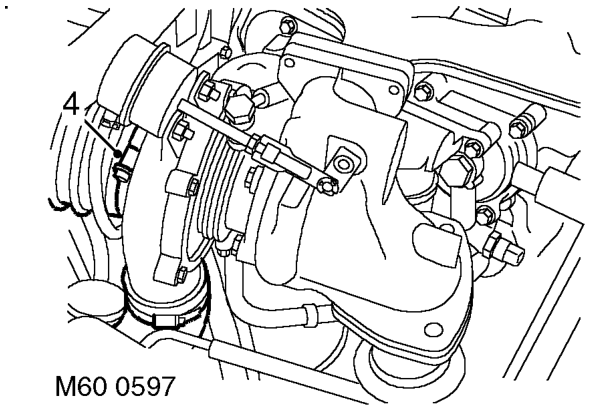 Pump - ace - diesel – Release clips and disconnect mass air flow sensor from air cleaner.