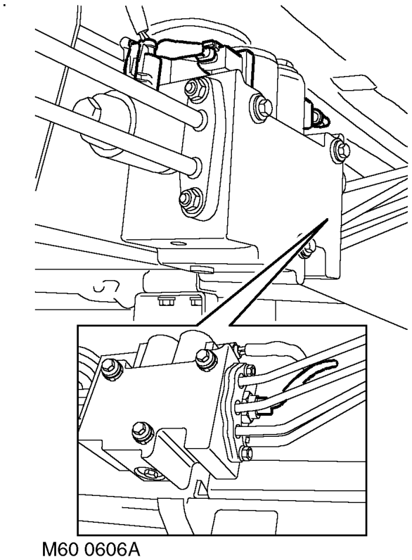 Valve block - ace – Raise vehicle on a ramp.