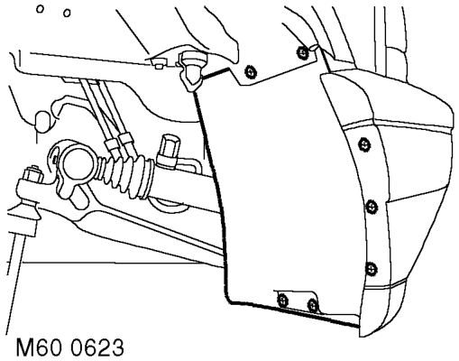 Introduction – Remove RH front road wheel.